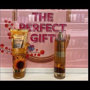 π»NWT BBW βGolden Sunflower" Body Set